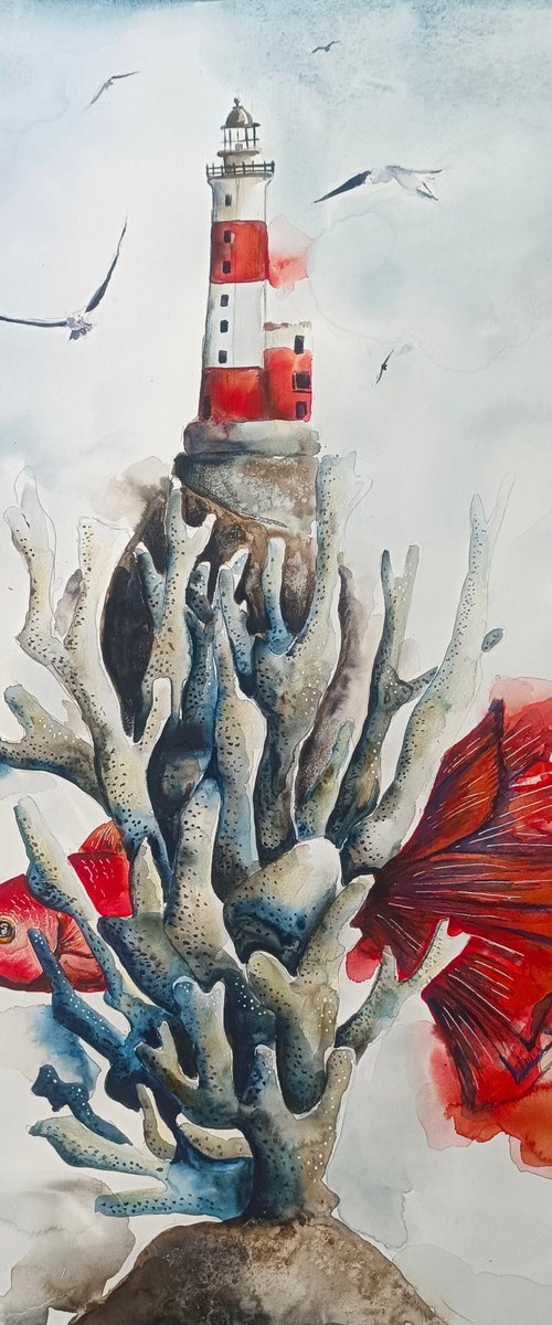 Among The Corals by Evgenia Smirnova