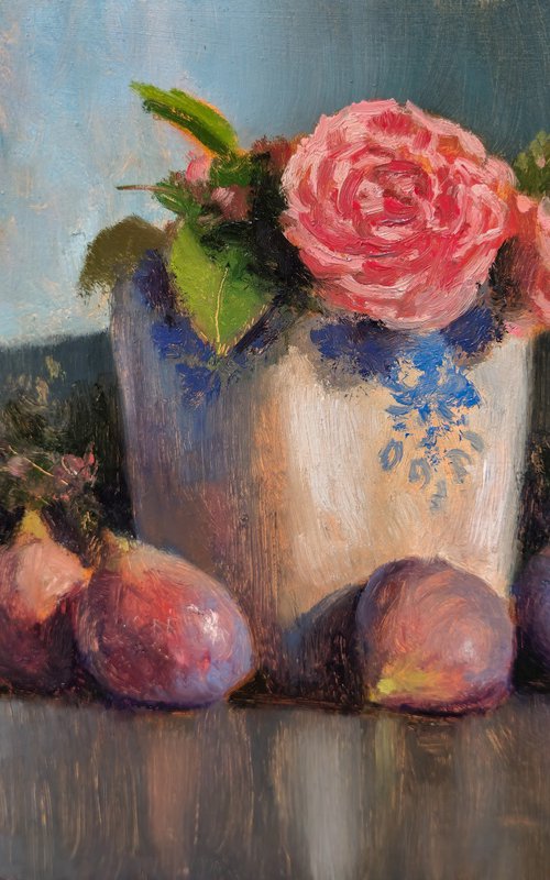 Figs and Roses by Pascal Giroud