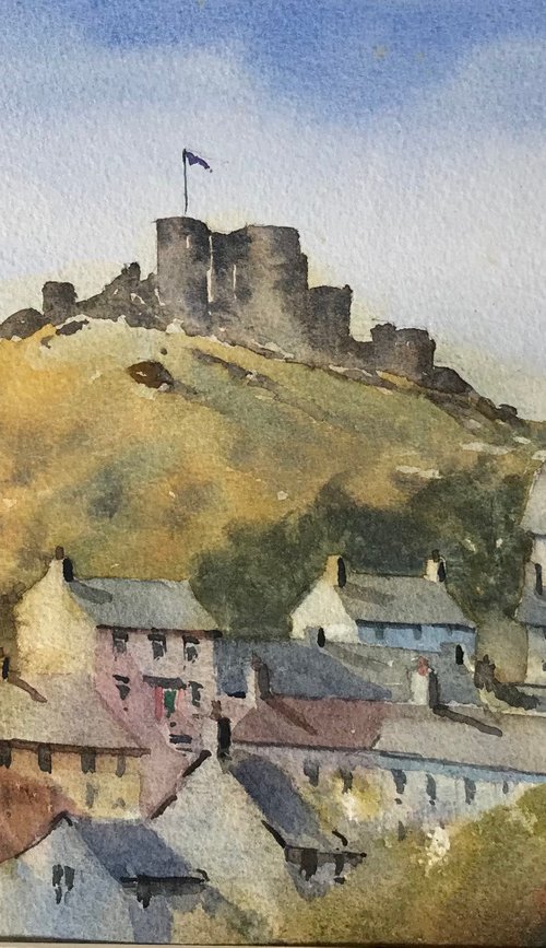 Cricieth castle by Vicki Washbourne