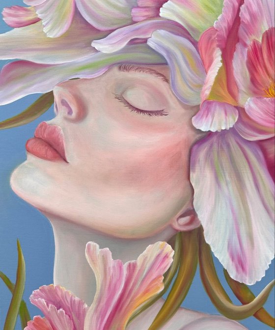 In floral tenderness