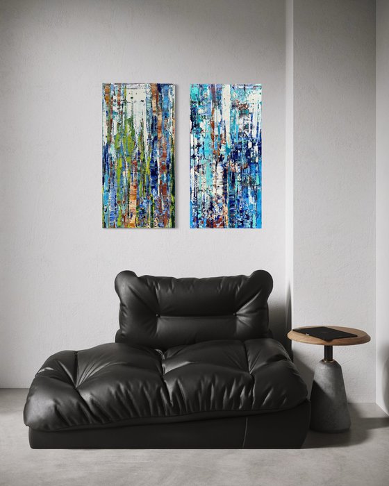 Collection of  2 oil paintings