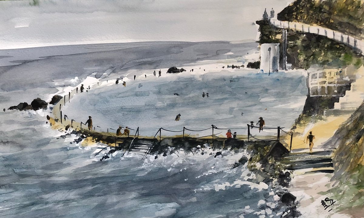 Fabulous Bronte Sea Baths by Bernd Rieve