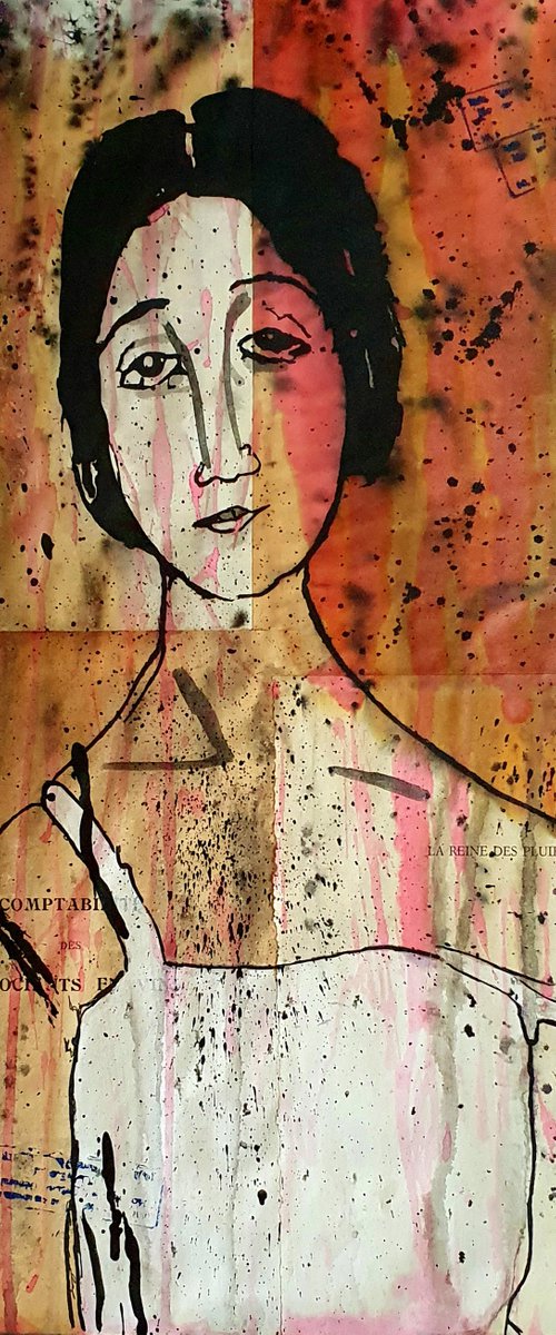 Modigliani style by jan noah