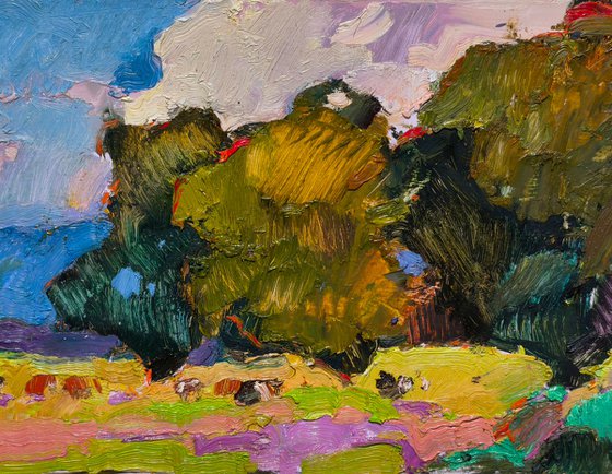 Landscape With Cows