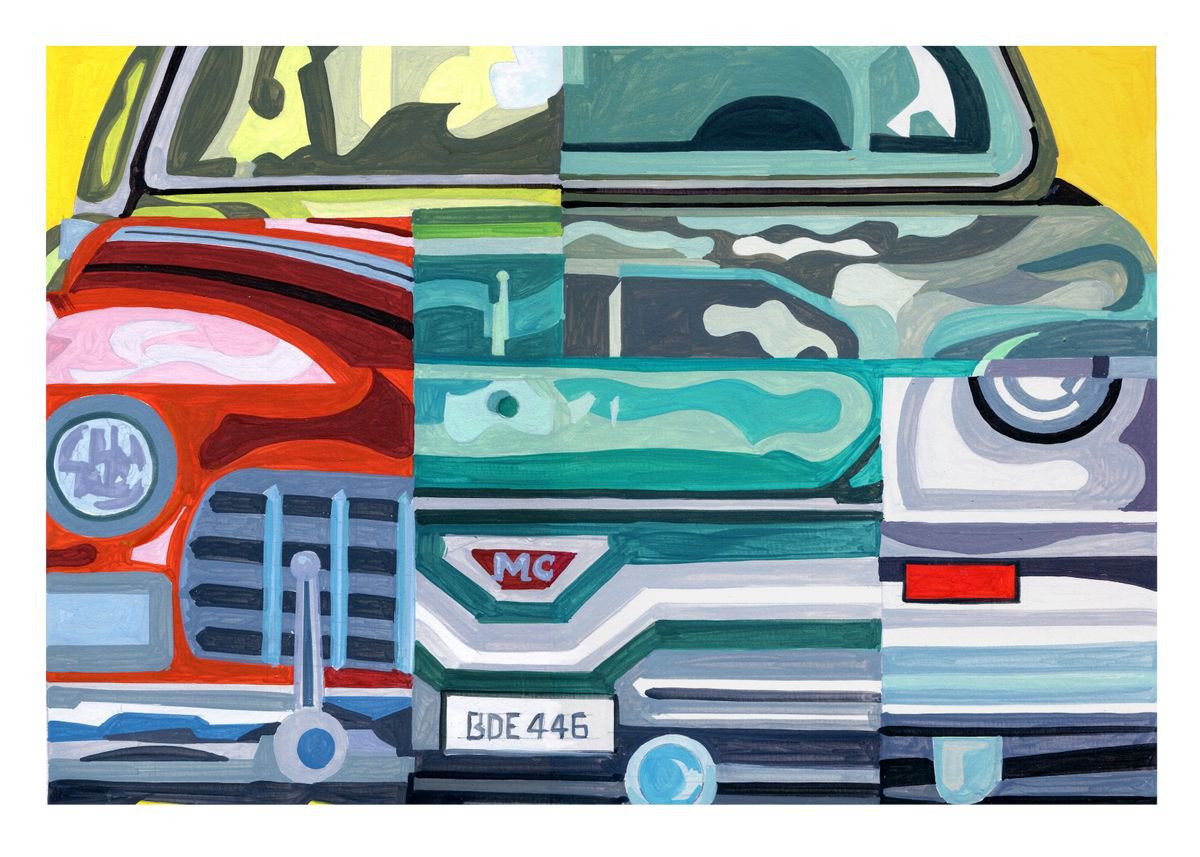 Urban And Pop Acrylic Painting , Almendron-Cuba_08 By Andre Baldet, 17 X 13, Artwork For Sale On Artfinder