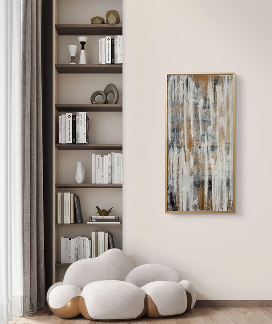 White Drift 50x100x2 cm