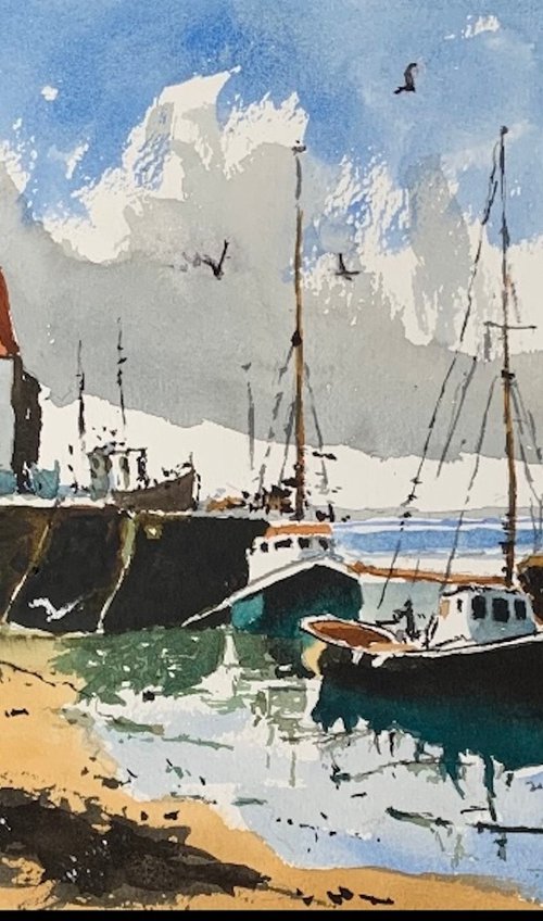 Harbour stillness by Gerry Ludlow