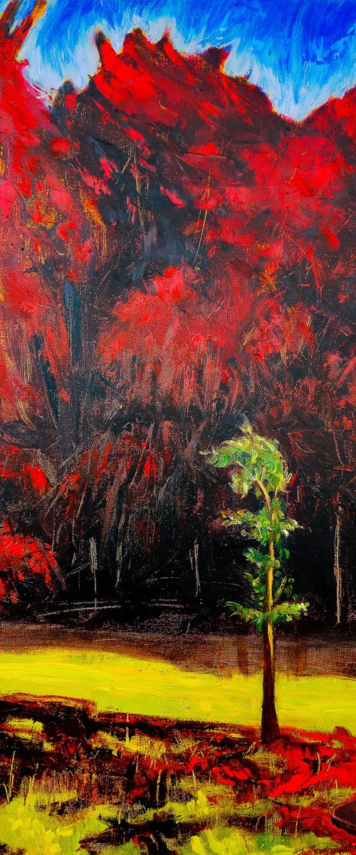 "Youth’s Wild Fever", to Leopold Staff by Eliza Kołodziej