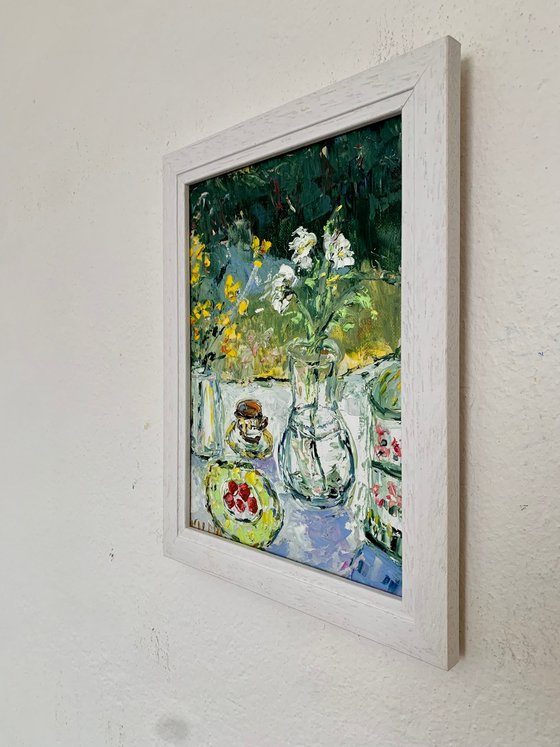 Still life in garden