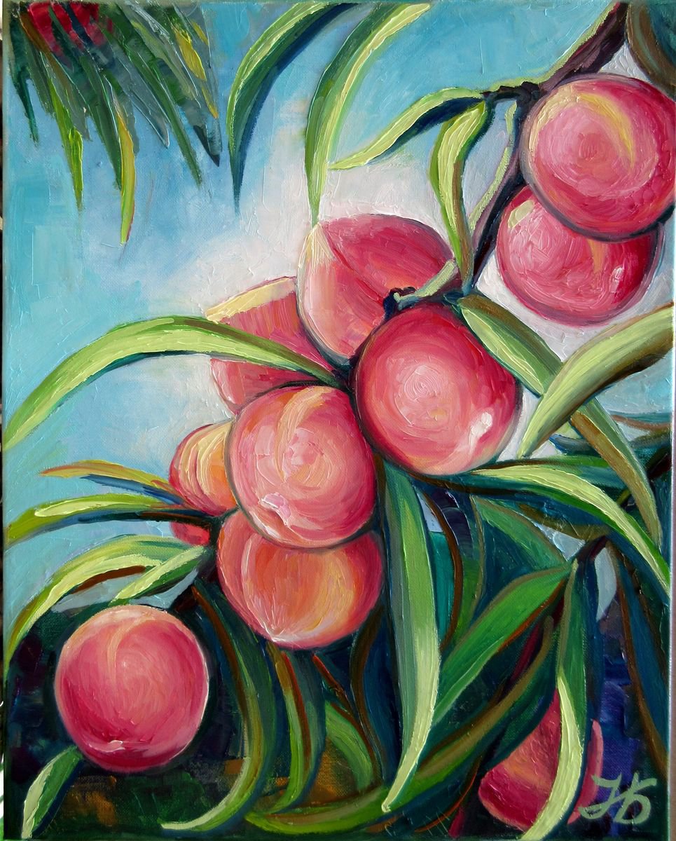 Peaches by Nadia Bykova