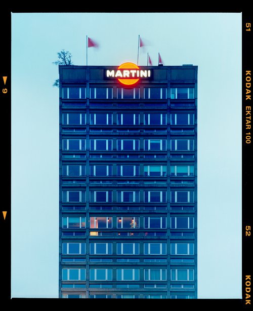 Blue Martini (Film Rebate), Milan by Richard Heeps