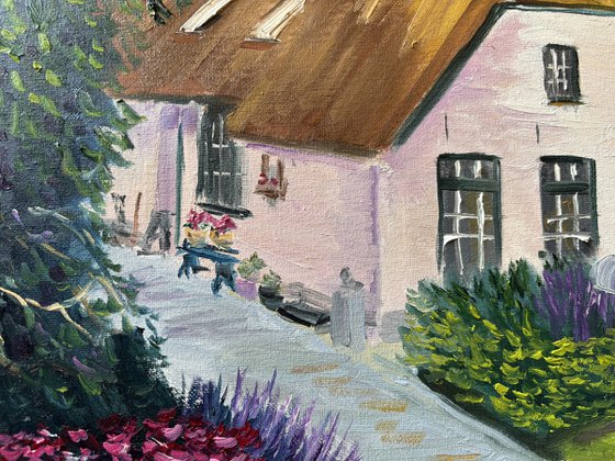 Dalen Thatch House Painting