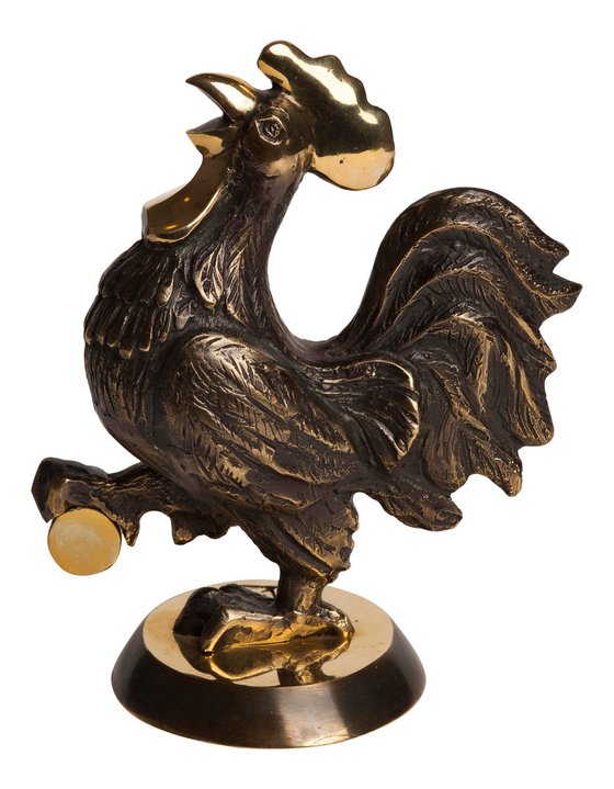 "Rooster" art deco sculpture