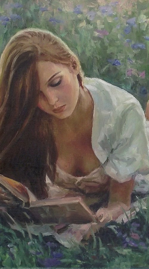 Reading #12 by Vachagan Manukyan