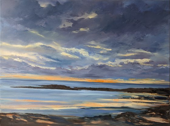 Sunset at Parlwr Beach