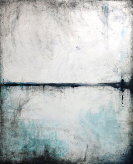 Ink with turquoise I