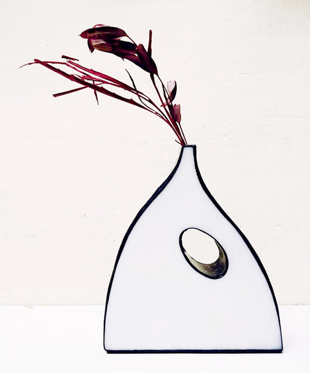 Ikebana - vase by Art en Vidre Ingrid Sol