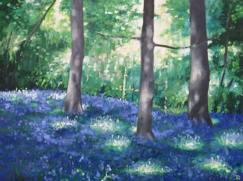 Where the bluebells are by Kerry Lisa Davies