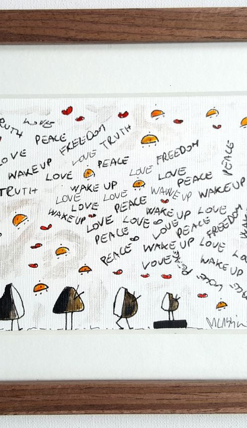 A smoke of words .. by Maria Luisa  Azzini