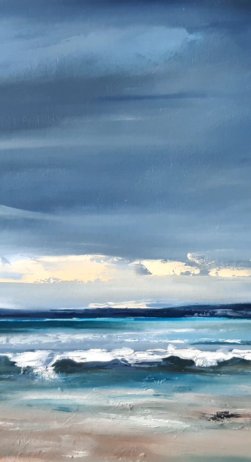 Surf Gwithian Beach by Steve Keenan