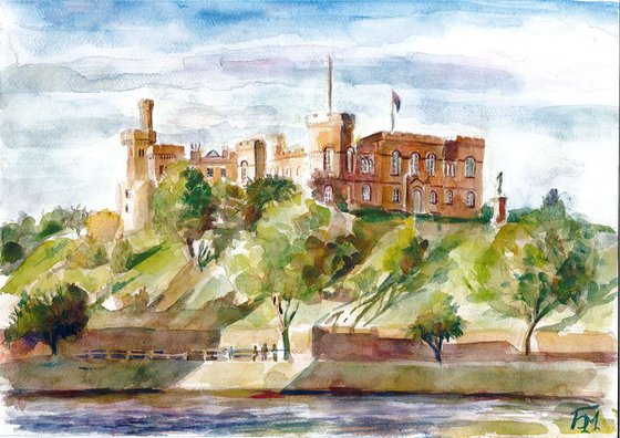 Morning over Inverness Castle