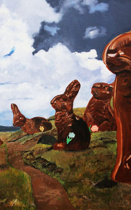 Easter Island by Ken Vrana