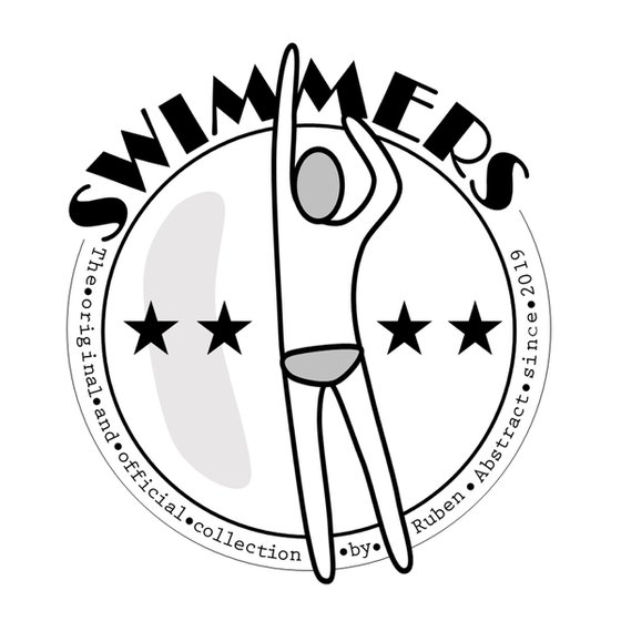 Swimmers 514 Swim with Vicky Anna Kim Adriana Stefanie Paola Manuela Olga Andy Painting by Ruben Abstract