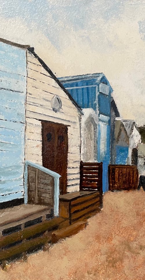 Beach Huts, Teignmouth by Shayne McGirr