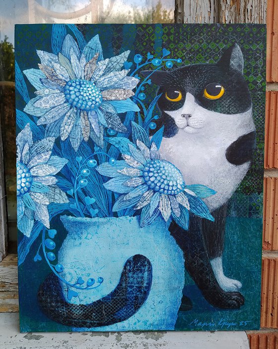 A cat called Bouquet