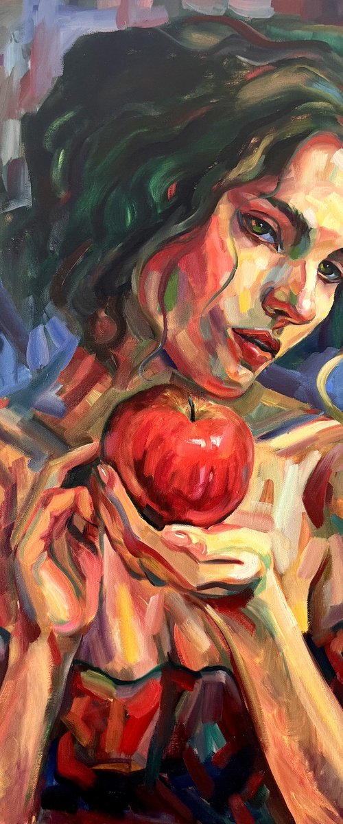 Red apple by Liubou Sas