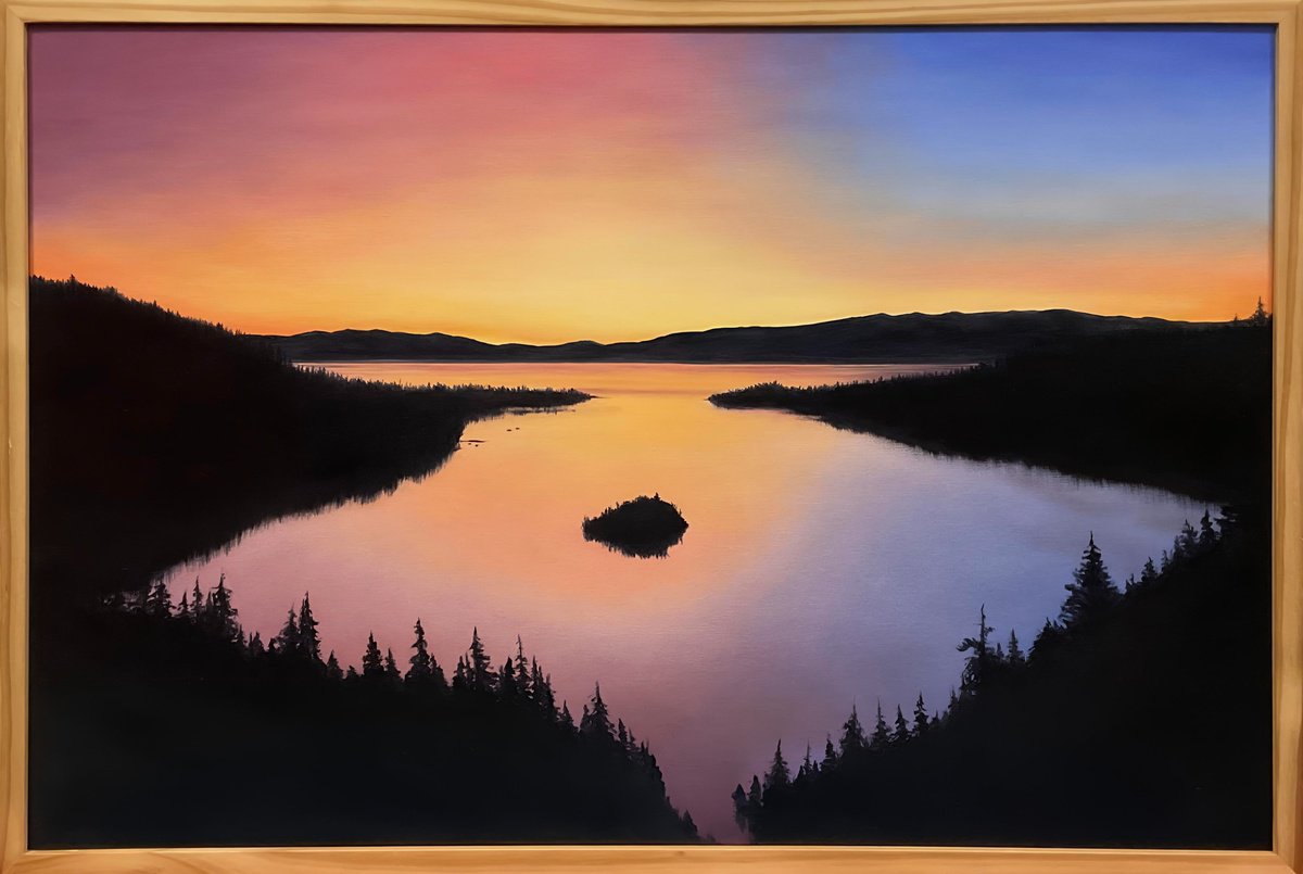 Photorealistic Oil Painting , Sound Of Silence By Alla Kallas, 37 X 25, Artwork For Sale On Artfinder