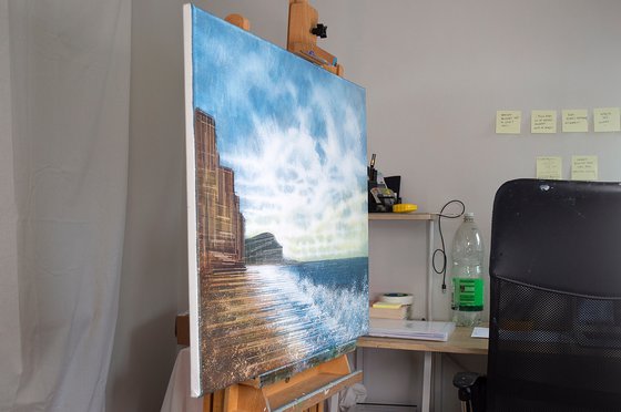 West Bay, Dorset In Winter