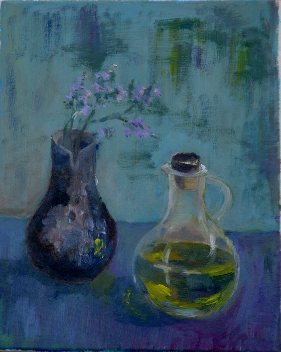Lavender and olive oil