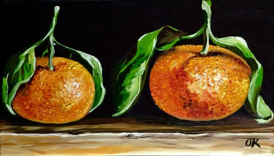 Still life with Oranges #2