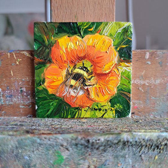 Bumblebee painting