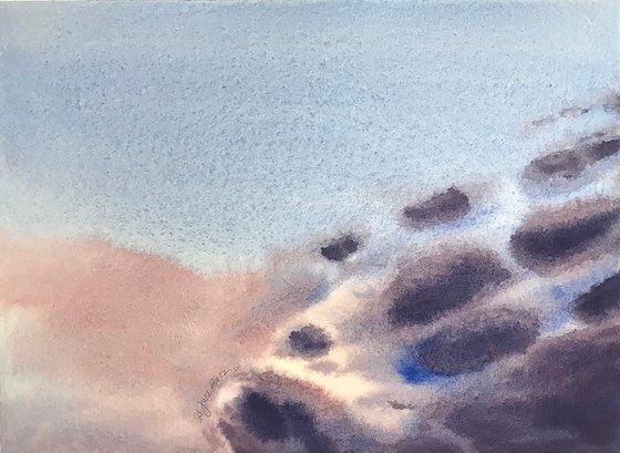 Cloudy Sunset