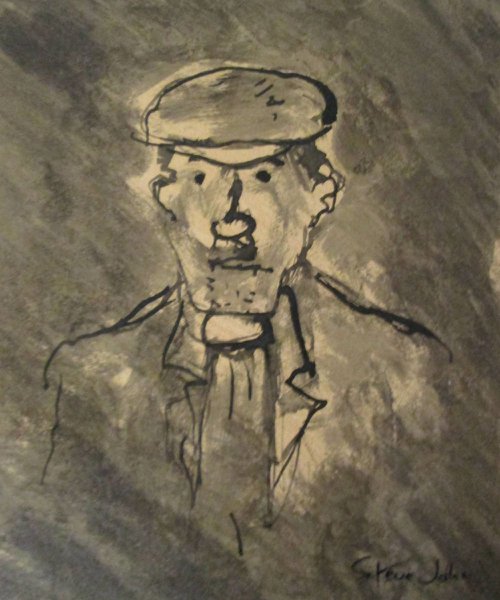 The Lone Welsh Miner 2 by Steve John