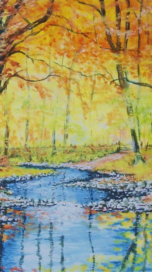 Autumn Woods 2 by Max Aitken