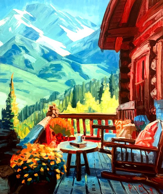 Cottage Among Peaks