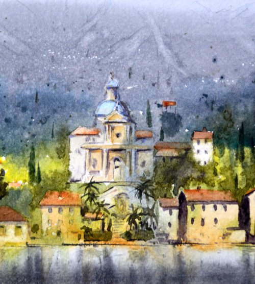 Montenegro #43 17x36 cm 2019 by Nenad Kojić watercolorist