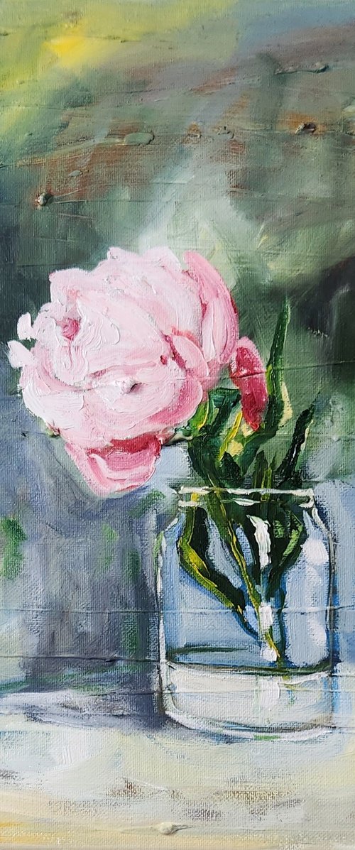 "Pale Pink Peony" - Flowers by Katrina Case