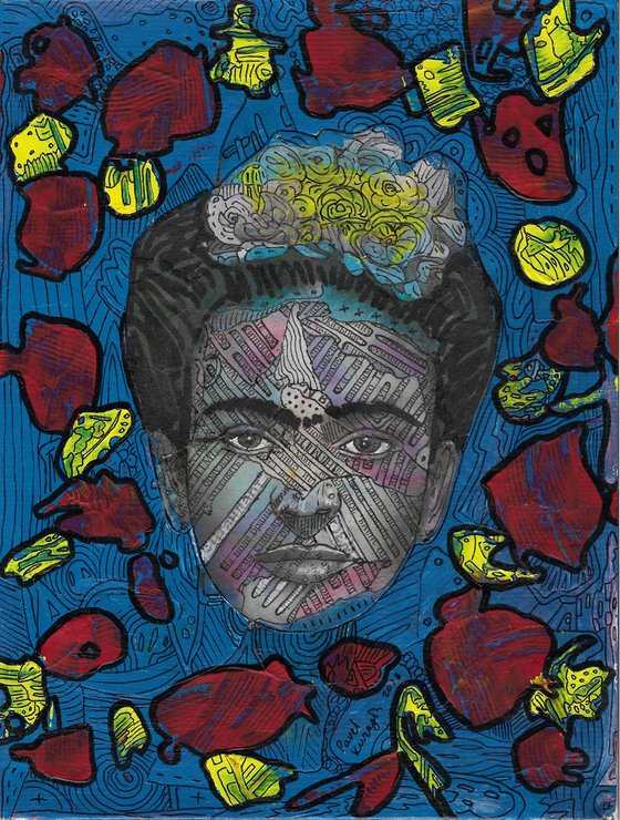Portrait of Frida # 34