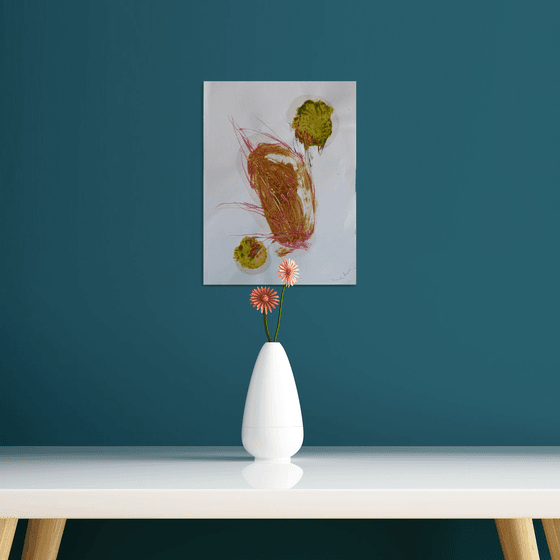 Vegetable Abstract, 24x32 cm