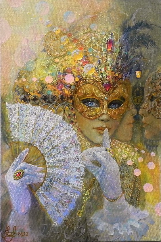 "Backstage secret" Original Art
