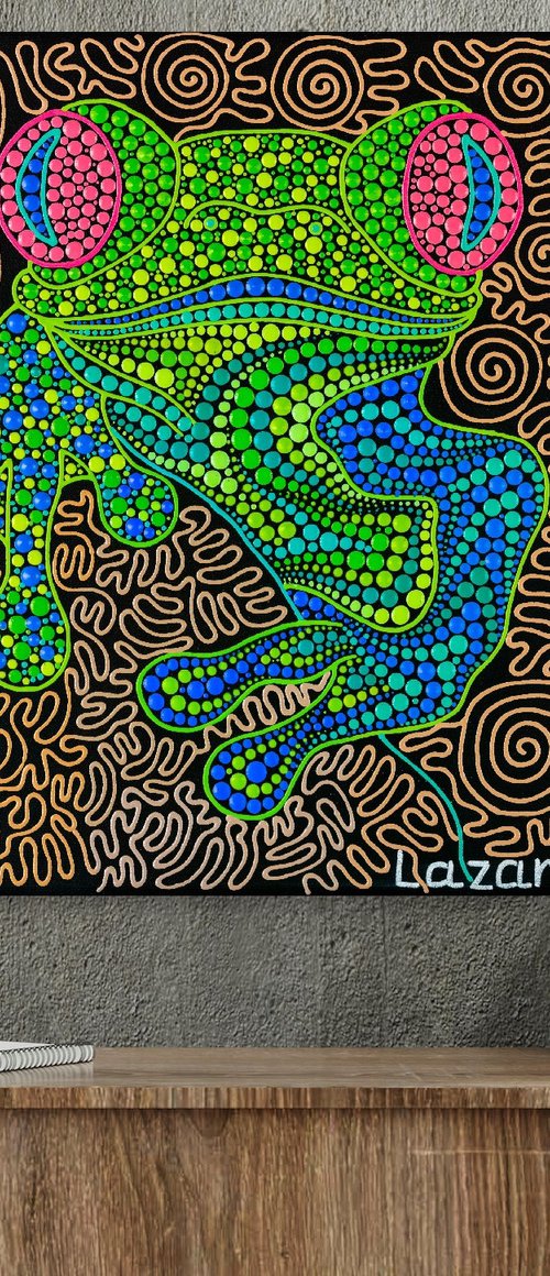 Frog by Oxana Lazari