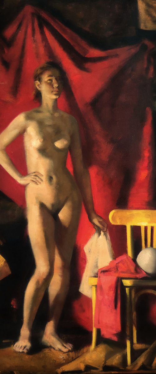 Nude and a still-life by Maria Egorova