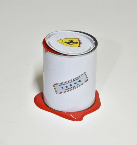 Champions' painting "Ferrari"