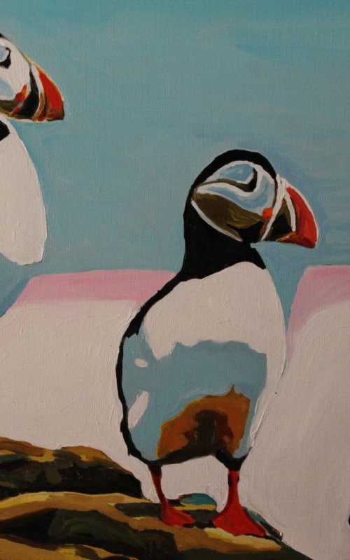 The Three Puffins by Emma Cownie