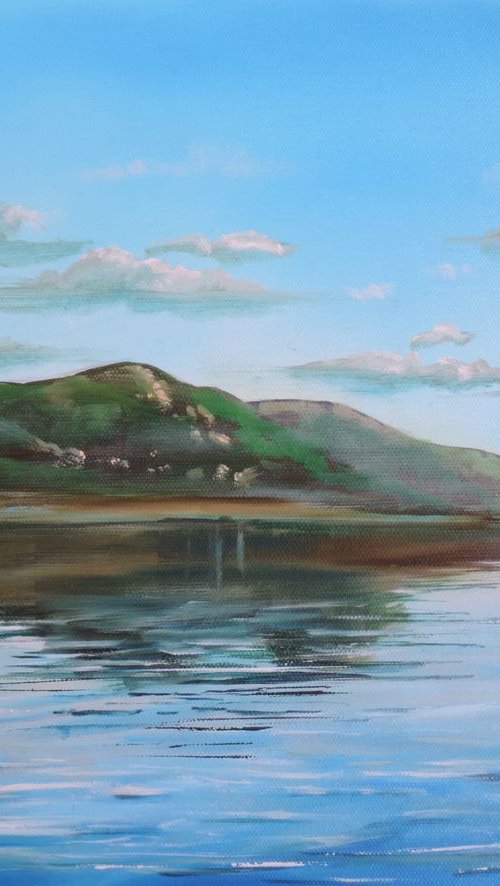 Loch Ness Scottish landscape by Gordon Bruce