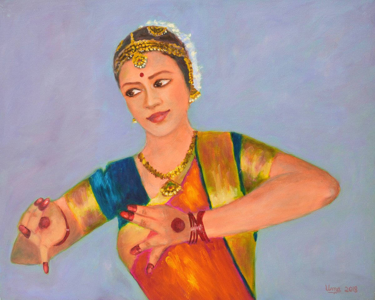 Bharathanatyam  series 9 by Uma  Krishnamoorthy